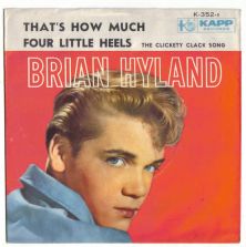 BRIAN HYLAND 45 7" THAT'S HOW MUCH PROMO W/PIC SLEEVE