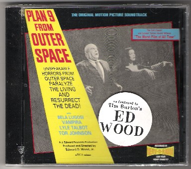 PLAN 9 FROM OUTER SPACE CD ORIGINAL STK SEALED ED WOOD CD