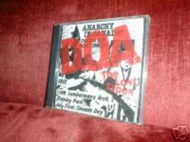 RARE D.O.A. CD THE LOST TAPES SUDDEN DEATH MINT SEALED