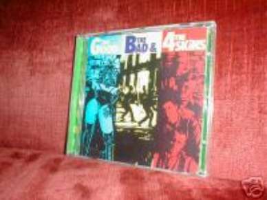 4 SKINS CD THE GOOD THE BAD & THE 4 SKINS 1993 IMP MINT