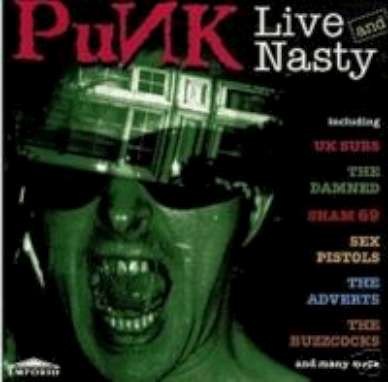 PUNK LIVE & NASTY CD V A IMP 95 MINT SEALED SEX PISTOLS