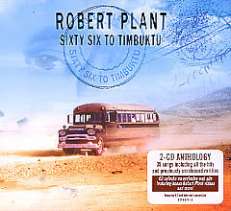 ROBERT PLANT 2CD SIXTY SIX TO TIMBUKTU PROMO W/ STICKER