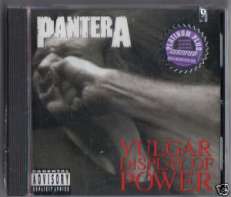 PANTERA CD VULGAR DISPLAY OF POWER 92 ATCO NEW SEALED