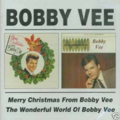 BOBBY VEE CD MERRY X-MAS + WONDERFUL WORLD OF UK SEALED
