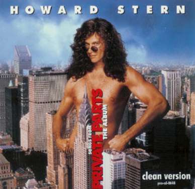 HOWARD STERN CD SONGS FROM PRIVATE PARTS CLEAN PROMO