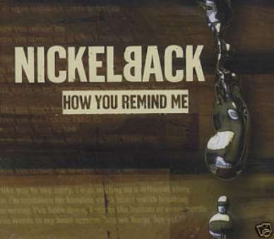 NICKELBACK CD S HOW YOU REMIND ME 2 TRK + ACOUSTIC NM