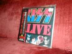 RARE KISS CD ALIVE 2 OBI JAPAN MINI LP REMASTERED NEW M