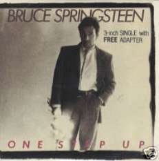 BRUCE SPRINGSTEEN CD3 ONE STEP UP AUSTRIA + ADAPTER NM
