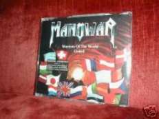 RARE MANOWAR CD S PT 2 WARRIORS OFTHE WORLD UNITED MINT