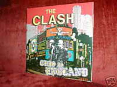 RARE CLASH 45 7" THIS IS ENGLAND W/ POSTER SLEEVE NMINT