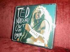TED NUGENT DOUBLE CD BOX OUT OF CONTROL 1ST PRESS 1993