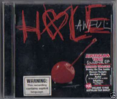 HOLE CD AWFUL LTD ED AUSSIE TOUR EP + BONUS TRX SEALED