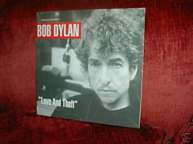 BOB DYLAN LP LOVE AND THEFT GERMAN IMPORT 2001 NEW MINT