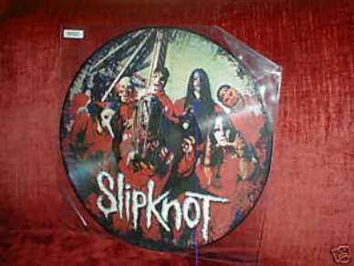 RARE SLIPKNOT LP SLIPKNOT PIC DISC ENGLAND #323NEW MINT
