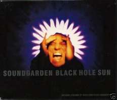 SOUNDGARDEN CDS BLACK HOLE SUN CD1 LTD GERMAN W/ LIVE