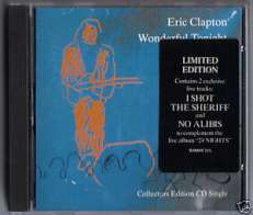 ERIC CLAPTON CD S WONDERFUL TONIGHT LTD ED W/ LIVE TRX