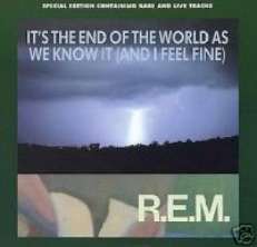 R.E.M. CDS ITS THE END OF THE WORLD SP ED VOL 1 IMP NEW
