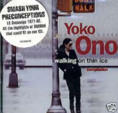 YOKO ONO CD WALKING ON THIN ICE COMPILATION NM BEATLES