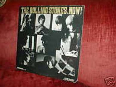 RARE ROLLING STONES LP MONO NOW LL 3420 MAROON/ffrr EAR