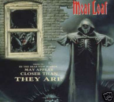 MEAT LOAF CDS OBJECTS IN THE REARVIEW MIRROR +LIVE UK M