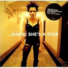 JAMES CD S SHE'S A STAR PT 1 LTD ED +UNREL LIVE TRX NEW
