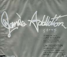 JANE'S ADDICTION STRAYS LTD ED CD +BONUS DVD NEW SEALED