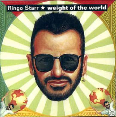RARE RINGO STARR CDS WEIGHT OF THE WORLD NM BEATLES ELO