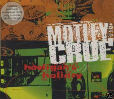 RARE MOTLEY CRUE CD S HOOLIGAN'S HOLIDAY 3 TRK US PROMO