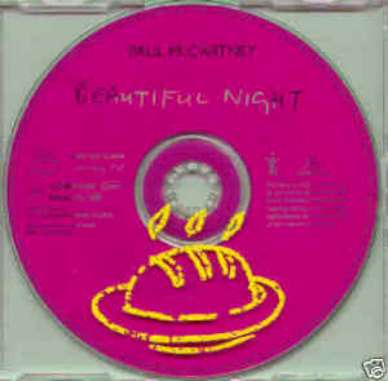 RARE PAUL MCCARTNEY CDS BEAUTIFUL NIGHT PROMO ONLY U.S.