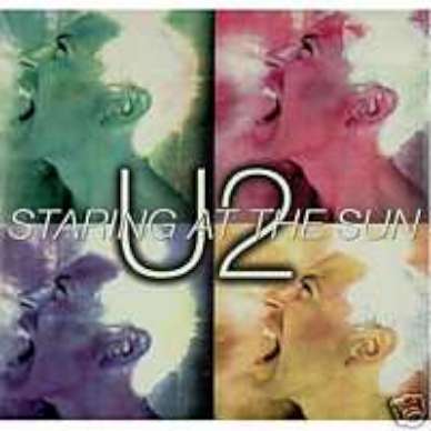 U2 CDS STARING AT THE SUN PIC DISC 3TRK US PIC SLEEV NM