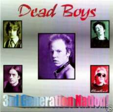 DEAD BOYS CD 3RD GENERATION NATION UK IMP NEW RAMONES