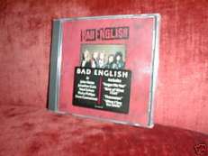BAD ENGLISH CD S/T ALT VERS + STICKER JOURNEY THE BABYS