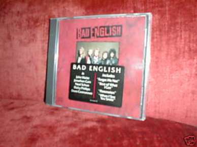 BAD ENGLISH CD S/T ALT VERS + STICKER JOURNEY THE BABYS