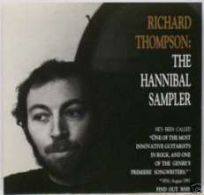 RICHARD THOMPSON CD HANNIBAL SAMPLER PROMO 91 UNREL TRX