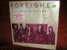 Foreigner LP Double Vision ALT Cover W/Shrink &Promo VG