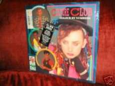 Culture Club LP Colour By Number W/shrink & promo VG+