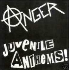 ANGER CD JUVENILE ANTHEMS! NJ PUNK PRIVATE PRESS SEALED