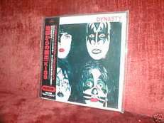 RARE KISS CD DYNASTY OBI JAPAN MINI LP REMASTERED NEWM