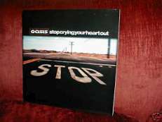 RARE OASIS LP SINGLE STOP CRYING YOUR HEART OUT UK NEW