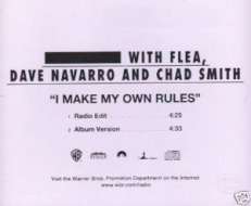 LL COOL J DAVE NAVARRO FLEA CDS I MAKE MY OWN RULES ADV