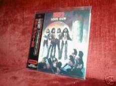 RARE KISS CD LOVE GUN OBI JAPAN MINI LP REMASTERED NEWM