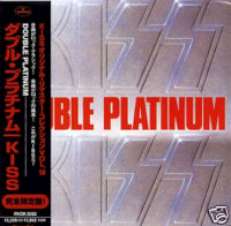 KISS CD DOUBLE PLATINUM LTD ED JAPAN MINI LP W/ OBI NEW