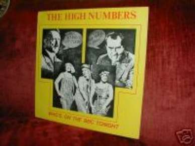 RARE THE WHO LP THE HIGH NUMBERS1966 PRIVATE PRESS VG+