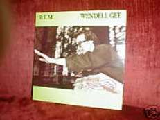 RARE R.E.M. 2 45 7" WENDELL GEE  AND CRAZY IRMD105 1985