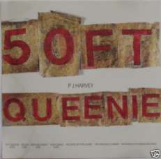 RARE PJ HARVEY CD S 50 FT QUEENIE PROMO ONLY 4 TRK 1993