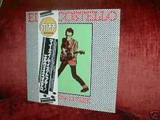 ELVIS COSTELLO LP MY AIM IS TRUE JAPAN W/ INSERT & OBI