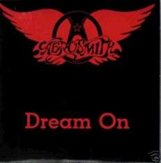 RARE AEROSMITH CD S DREAM ON AUSTRIAN IMP 2 TRK + LIVE