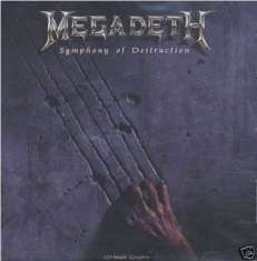 MEGADETH CDS SYMPHONY OF DESTRUCTION PROMO + NON LP TRX