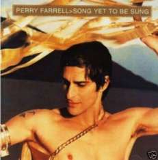 PERRY FARRELL CD-R SONG YET TO BE SONG ADV W/ ALT COVER