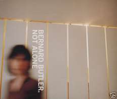 BERNARD BUTLER CD S NOT ALONE 3 TRK UK IMPORT SUEDE 98